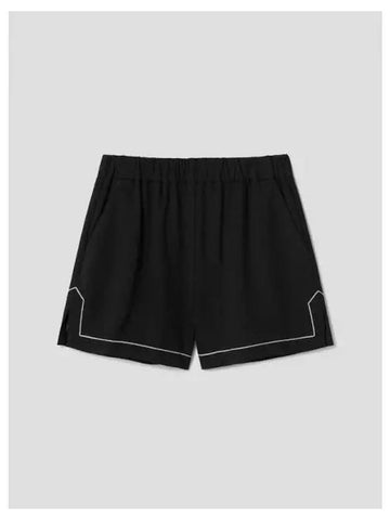 Women s Double Knit Jersey Pull on Shorts Black Domestic Product GM0024061949185 - THEORY - BALAAN 1