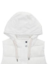 Women's Padded Vest White - BRUNELLO CUCINELLI - BALAAN 4