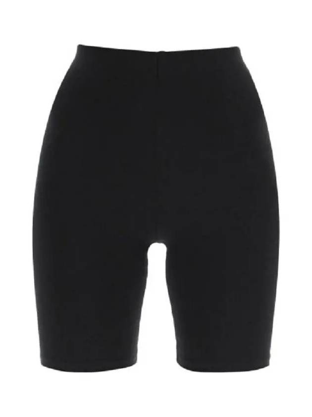 Club Cycling Cotton Shorts Black - SPORTY & RICH - BALAAN 3