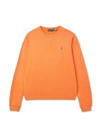 W Fleece Crew Neck Pullover Orange - POLO RALPH LAUREN - BALAAN 2