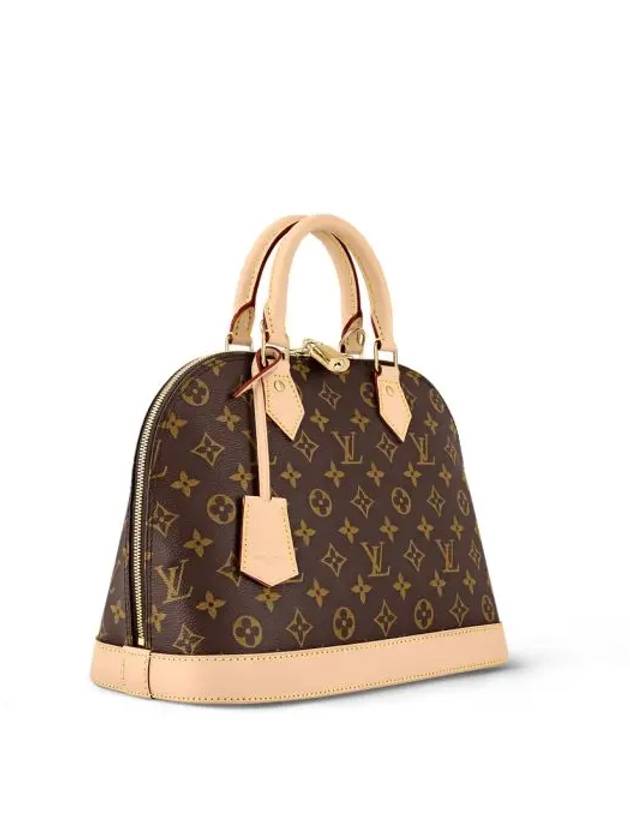 Alma Monogram Canvas Tote Bag Brown - LOUIS VUITTON - BALAAN 4