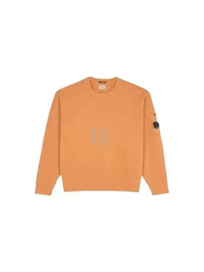 Cotton Diagonal Fleece Lens Sweatshirt Orange - CP COMPANY - BALAAN 2