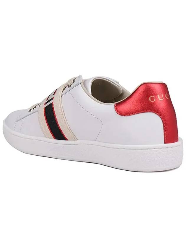 Kids Striped Ace Sneakers 553053 0IIR0 9065 - GUCCI - BALAAN 3