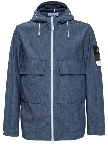 12th Anniversary Waffen Chambray 3L Denim Jacket 741543747 WASH - STONE ISLAND - BALAAN 1