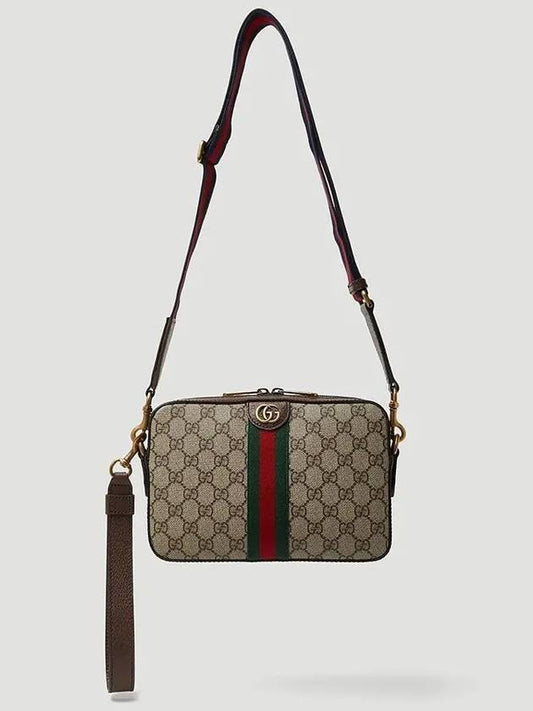 Ophidia Square Supreme Canvas Strap Shoulder Bag - GUCCI - BALAAN 2