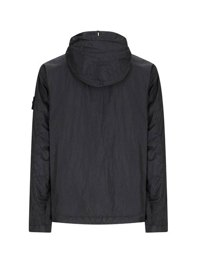 WINDPROOF HOODED JACKET WITH DROPPROOF - STONE ISLAND - BALAAN 2