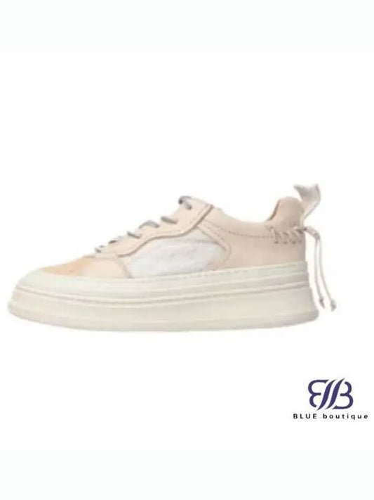 B10631 VARB 999 CIRCOLO WOOL LEATHER SNEAKERS - BUTTERO - BALAAN 1