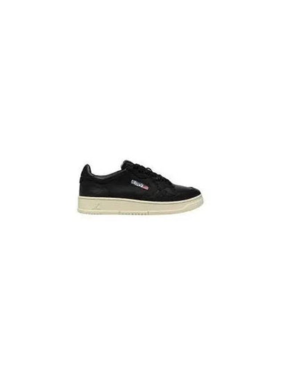 Medalist Low Top Sneaker in Super-Soft Black Nappa - AUTRY - BALAAN 2