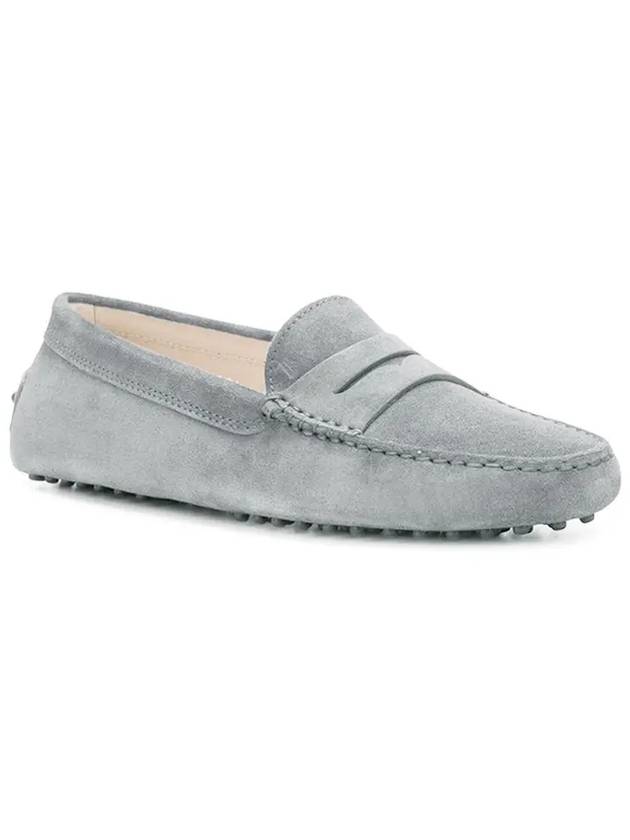 Gommino Suede Driving Shoes Grey - TOD'S - BALAAN 3