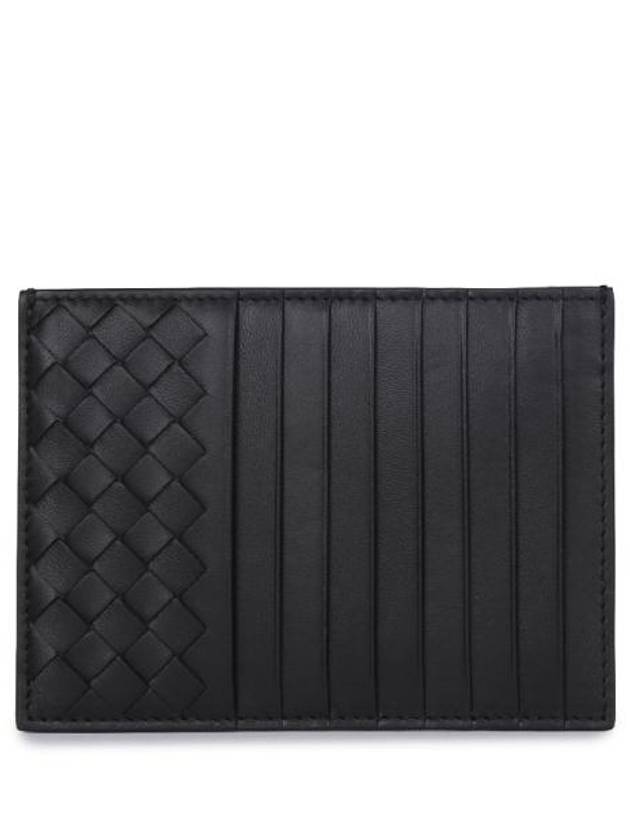 Intrecciato Card Wallet Black - BOTTEGA VENETA - BALAAN 2