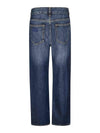 Denim Straight Pants J1638 569 DARK BLUE VINTAGE - GANNI - BALAAN 3