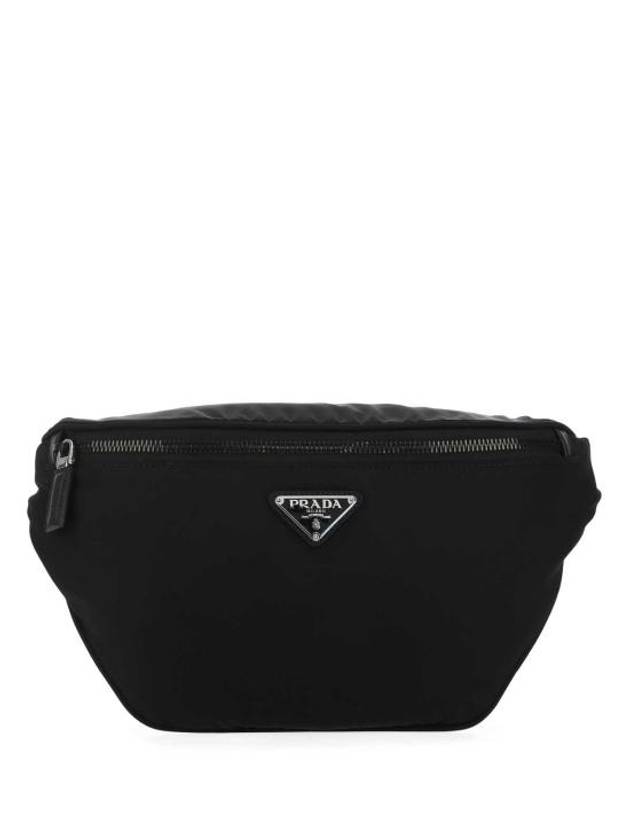 Logo Re-Nylon Fabric Belt Bag Black - PRADA - BALAAN 2