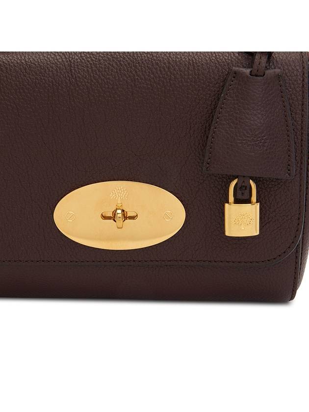 Lily Small Grain Cross Bag Brown - MULBERRY - BALAAN 9