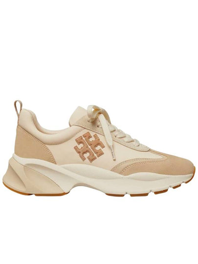 Good Luck Trainer Low Top Sneakers Beige - TORY BURCH - BALAAN 2