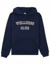 Lettering Logo Hoodie Navy - SPORTY & RICH - BALAAN 2