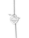 Lovestruck Heart Tag Pendant Necklace Silver - TIFFANY & CO. - BALAAN 3