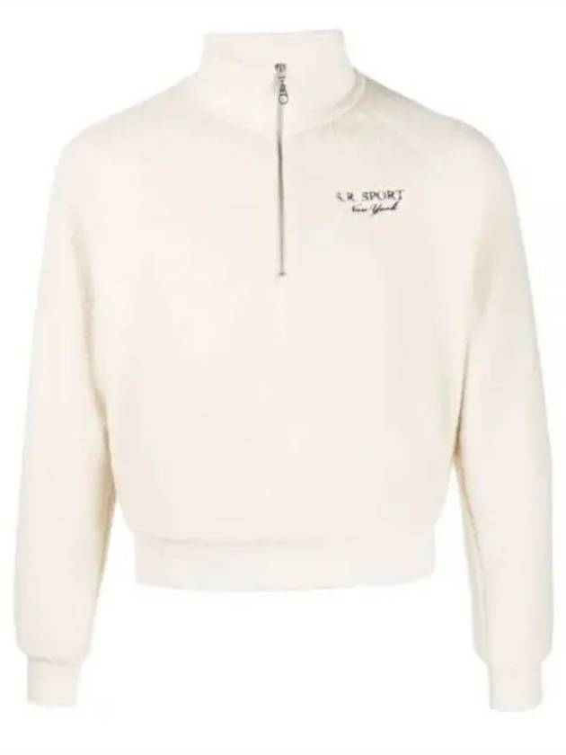 Embroider Logo Sweatshirt Ivory - SPORTY & RICH - BALAAN 2