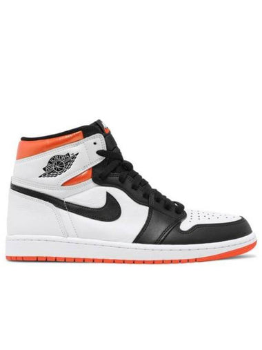 Jordan 1 Retro OG Patent High Top Sneakers Electro Orange - NIKE - BALAAN 1