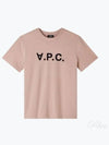 Standard Grand VPC Short Sleeve T-Shirt Pink - A.P.C. - BALAAN 2