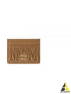 Materasse Nappa Leather Card Wallet Caramel - MIU MIU - BALAAN 2