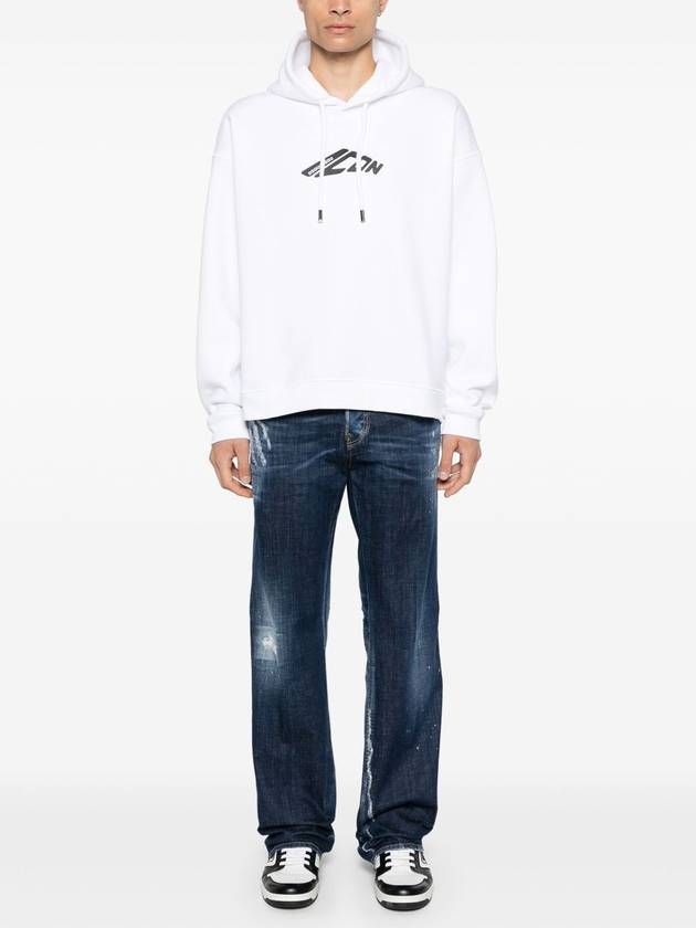 D2 logo-print hoodie - DSQUARED2 - BALAAN 2