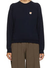 Fox Head Patch Classic Sweatshirt Navy - MAISON KITSUNE - BALAAN 10