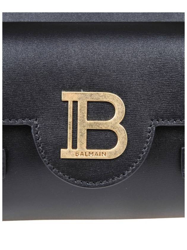 Balmain Leather Shoulder Bag - BALMAIN - BALAAN 5