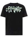 Logo Print Short Sleeve T-Shirt Black - OFF WHITE - BALAAN 1