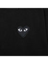 Black Heart Polo Shirt AZ T066 - COMME DES GARCONS - BALAAN 4