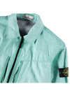 21SS 741510523 V0044 Membrana Overshirt Jacket Mint Men’s Jacket TLS - STONE ISLAND - BALAAN 5