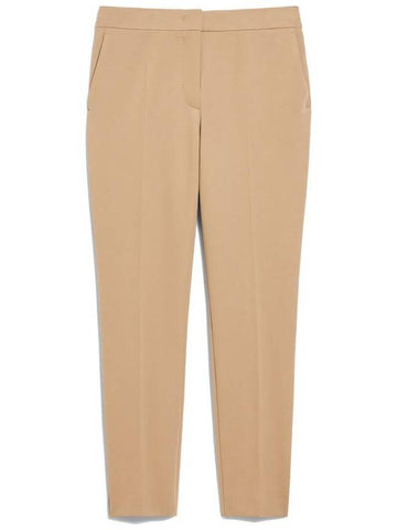 Max Mara Pegno Viscose Jersey Trousers - MAX MARA - BALAAN 1