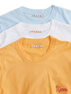 Crew Neck Cotton Short Sleeve T-Shirt 3 Pack - MARNI - BALAAN 4