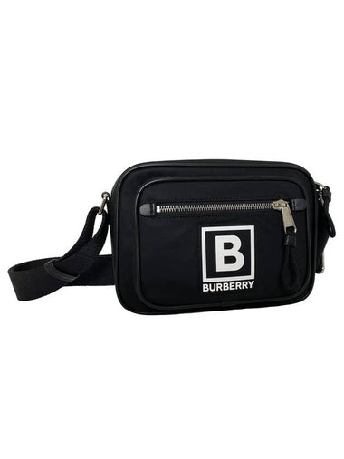 Logo Nylon Paddy Cross Bag Black - BURBERRY - BALAAN 1