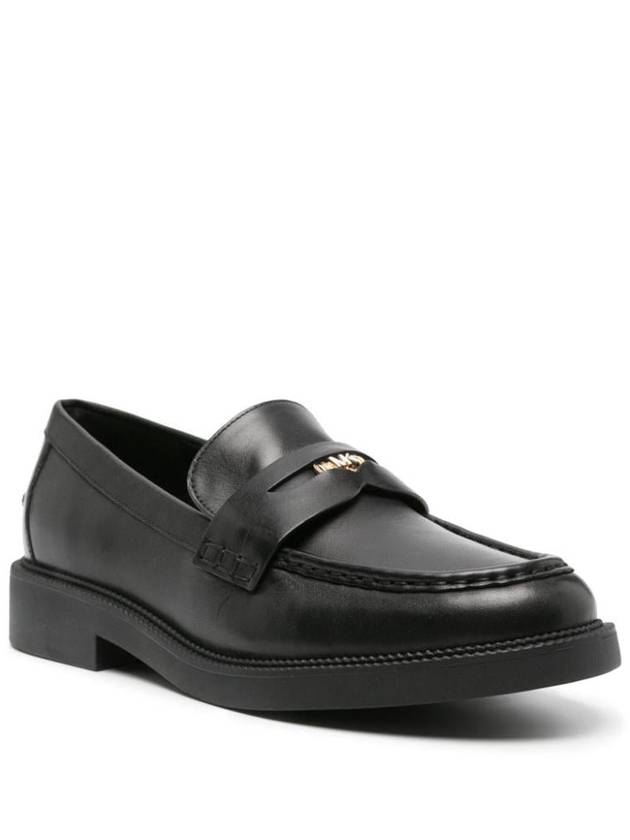 Michael Logo Penny Leather Loafer 40R4EDMP1L - MICHAEL KORS - BALAAN 5