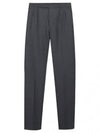 Super 120S Twill Classic Backstrap Trouser Pants Dark Grey - THOM BROWNE - BALAAN 2