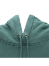 Fox Head Patch Regular Hoodie Teal Grey - MAISON KITSUNE - BALAAN 4