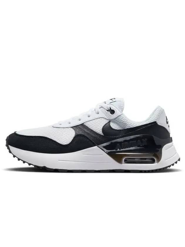 Air Max System Low Top Sneakers Black White - NIKE - BALAAN 2