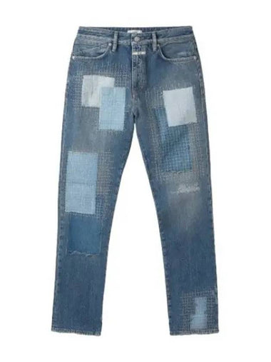 Bogus straight denim pants mid blue - CLOSED - BALAAN 1