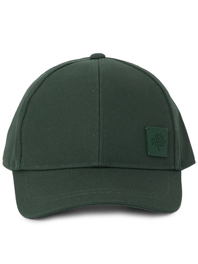 Solid Logo Patch Ball Cap Green - MULBERRY - BALAAN 3