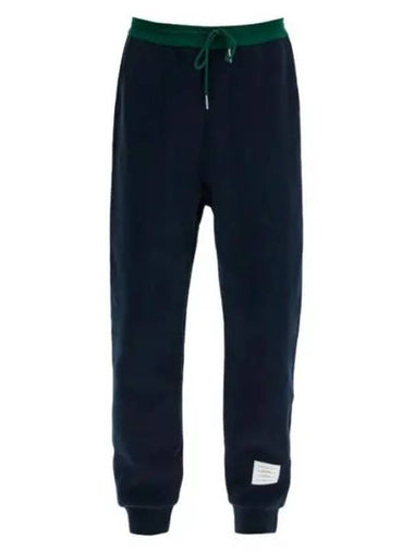 Brushed color block sweatpants MJQ206A J0154 415 - THOM BROWNE - BALAAN 1