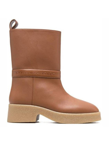 SKYLA ankle boots brown - STELLA MCCARTNEY - BALAAN 1