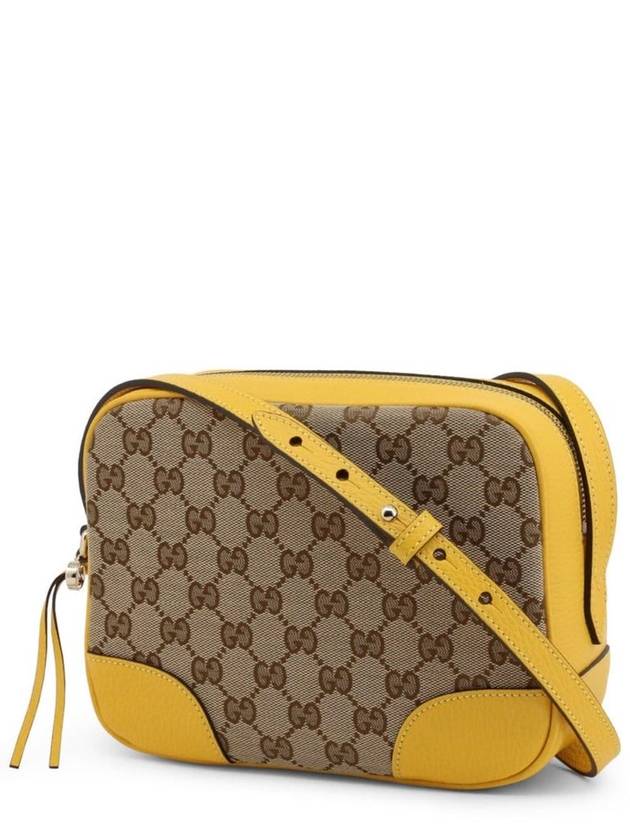 GG Signature Canvas Cross Bag Brown Yellow - GUCCI - BALAAN 3