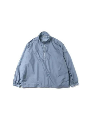 Blue nylon anorak jacket A24SB01DN GRAY - AURALEE - BALAAN 1