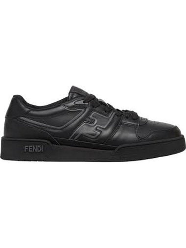 Match Low Top Sneakers Black - FENDI - BALAAN 1