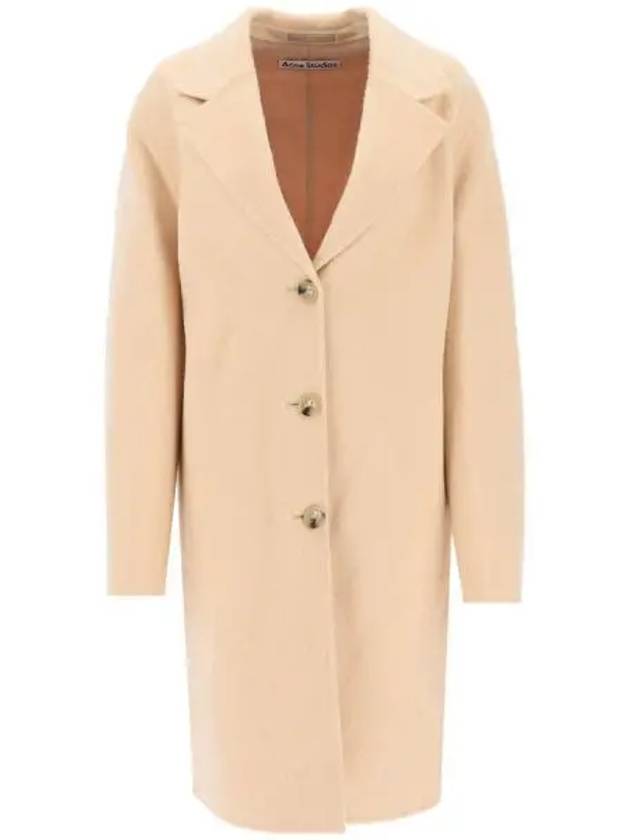 Button-Up Single Coat Beige - ACNE STUDIOS - BALAAN 2