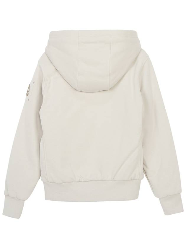 Classic Bunny 2 Zip Up Hoodie White Lining Willow Grey - MOOSE KNUCKLES - BALAAN 3