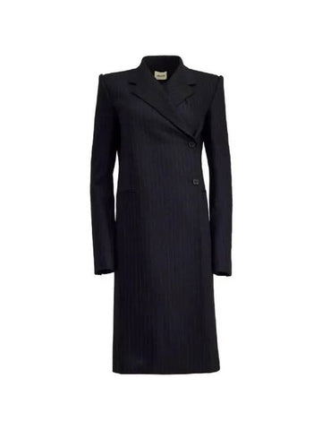 KHAITE Women s Coat KENTO Striped 7088562 308 - KATE - BALAAN 1