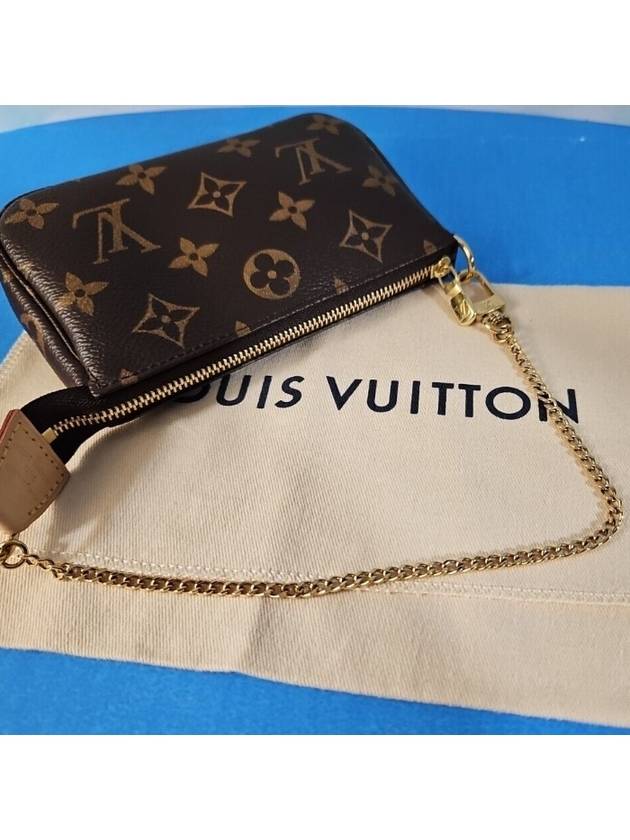 Monogram Mini Pochette Cross Bag Brown - LOUIS VUITTON - BALAAN 3