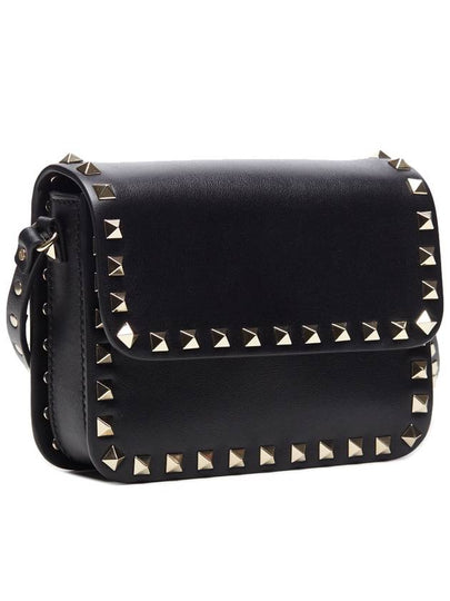 Rockstud Flap Cross Bag LW2B0104BOL 0NO Black - VALENTINO - BALAAN 2