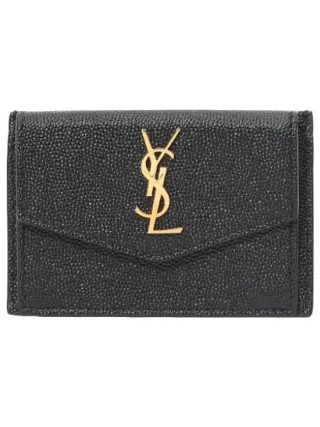 Uptown Card Wallet Women s Half - SAINT LAURENT - BALAAN 1